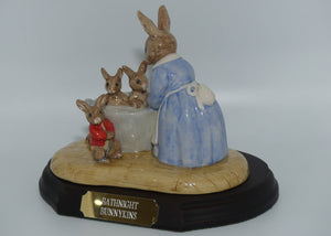 DB241 Royal Doulton Bunnykins Bath Night Tableau | LE 2883/5000 | no box