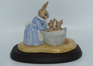 DB241 Royal Doulton Bunnykins Bath Night Tableau | LE 2883/5000 | no box