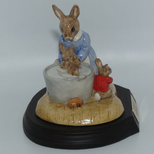 DB241 Royal Doulton Bunnykins Bath Night Tableau | LE 2883/5000 | no box