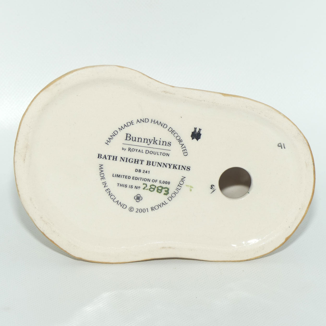 DB241 Royal Doulton Bunnykins Bath Night Tableau | LE 2883/5000 | no box