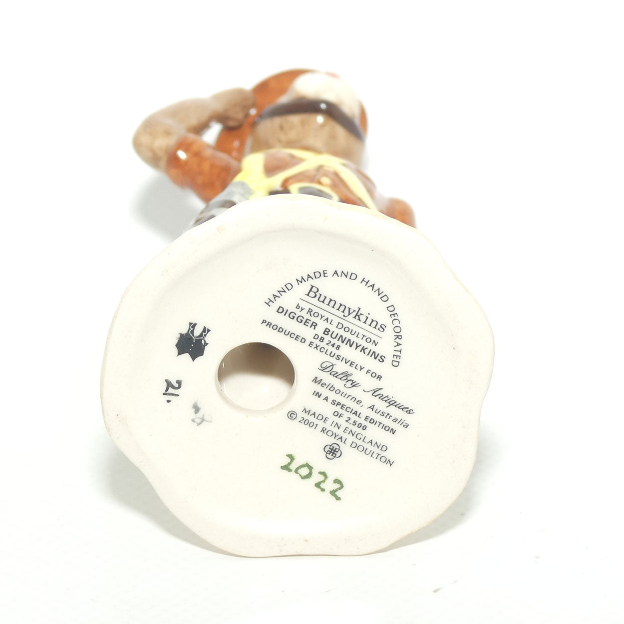 DB248 Royal Doulton Bunnykins Digger | LE2022/2500 + Cert