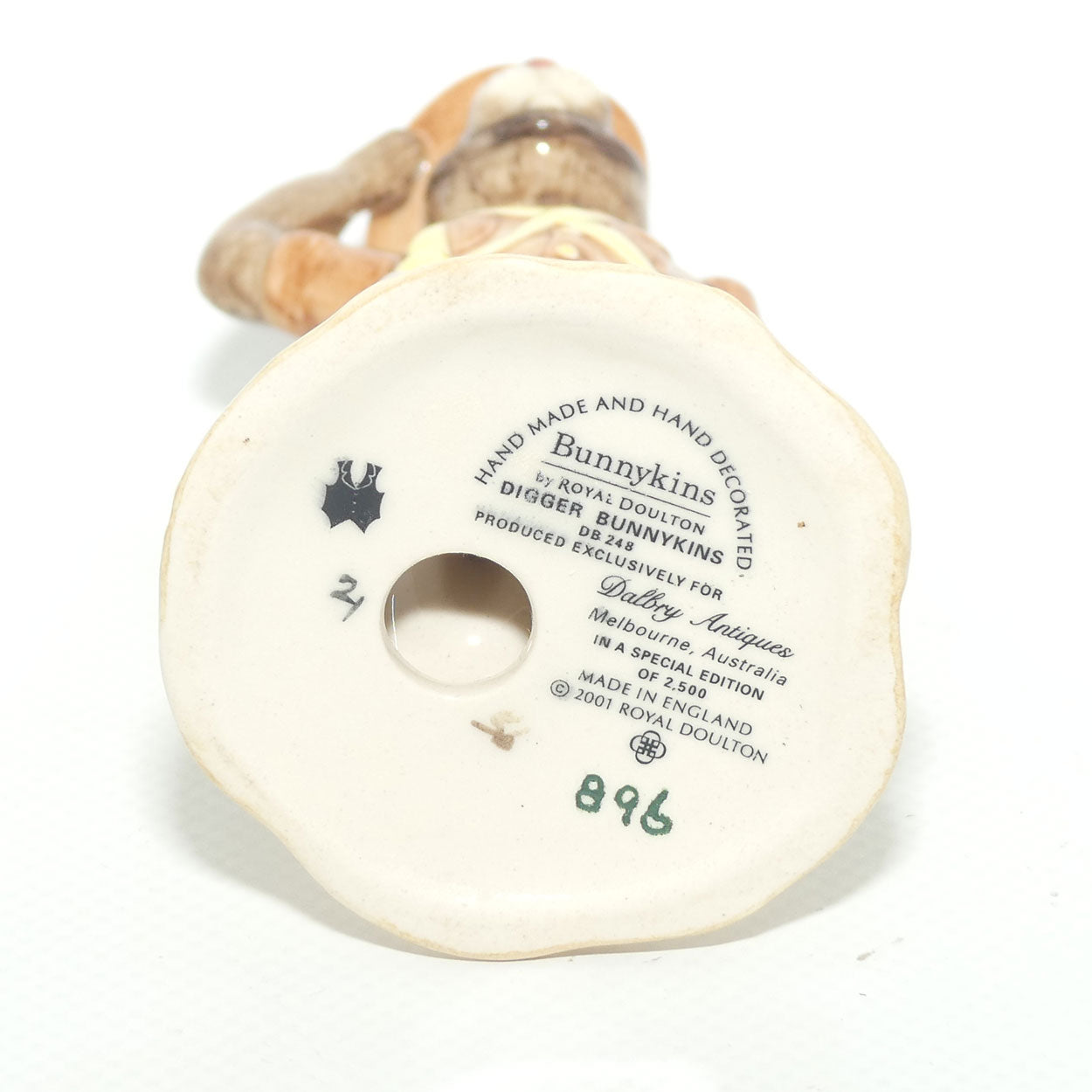DB248 Royal Doulton Bunnykins Digger | LE896/2500 + Cert