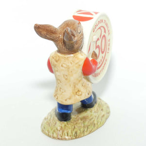 DB026A Royal Doulton Bunnykins Drummer | Golden Jubilee stamp | 50 Years | no box