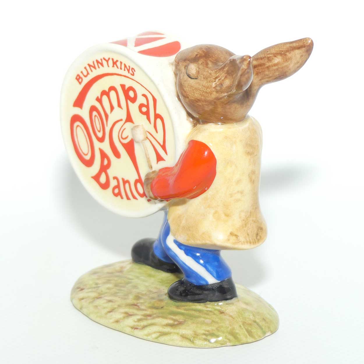 DB026 Royal Doulton Bunnykins Drummer | Golden Jubilee stamp | 50 Years | no box