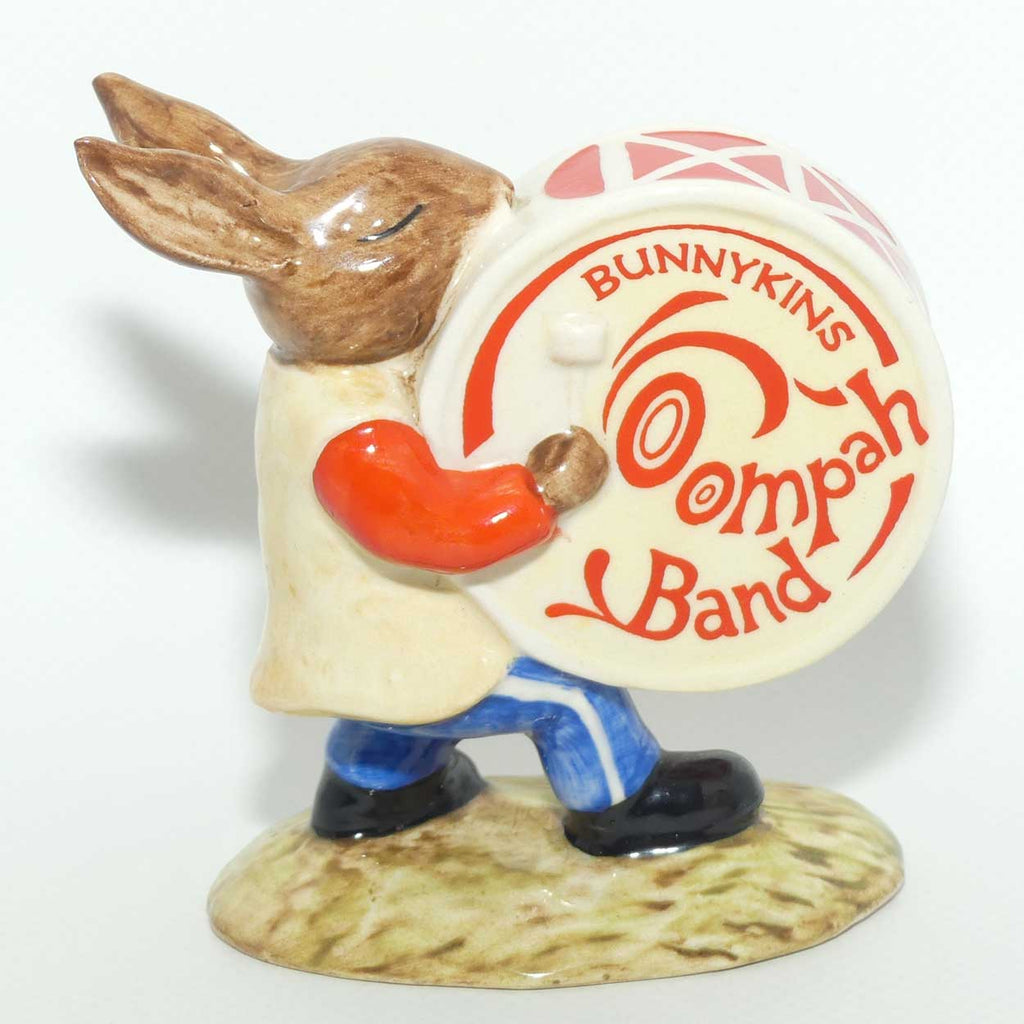 DB026B Royal Doulton Bunnykins Drummer | Variation Two | Oompah Band