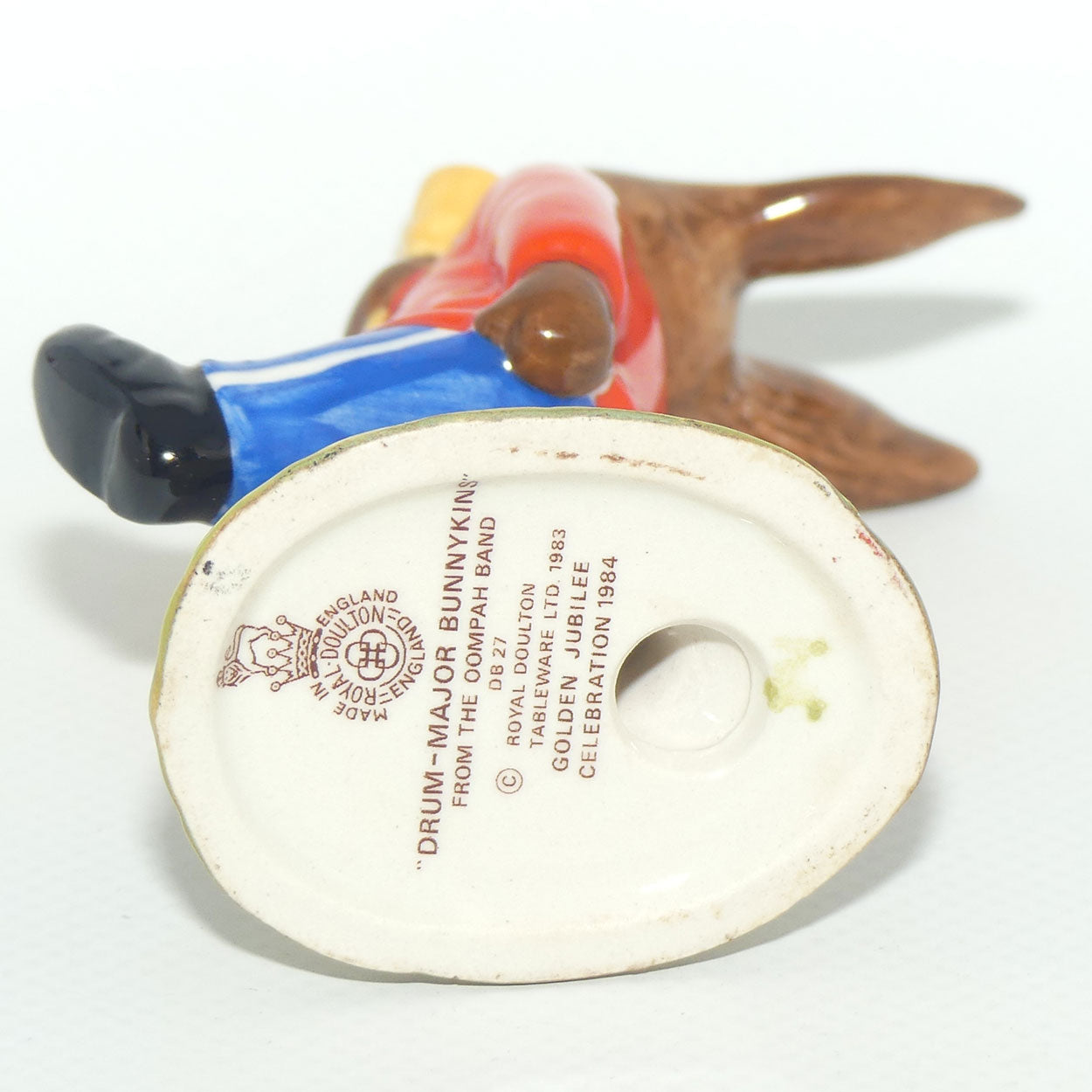 DB027 Royal Doulton Bunnykins Drum Major | GJ stamp | no box
