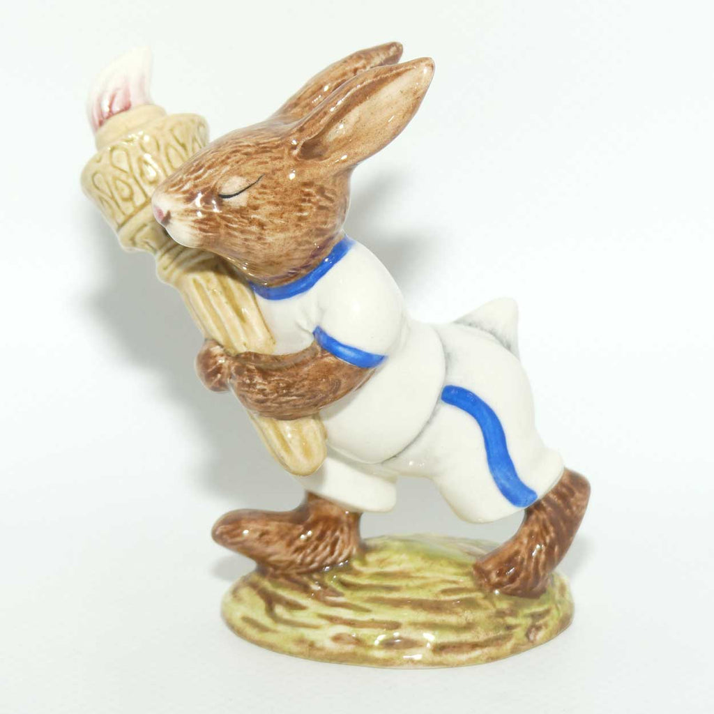 DB028A Royal Doulton Bunnykins Olympic | White & Blue | no box