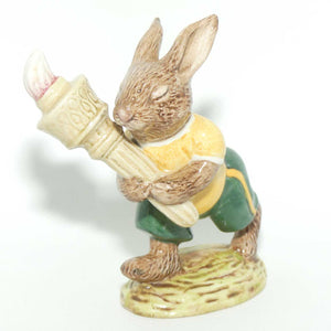 DB028B Royal Doulton Bunnykins Olympic | Green & Gold | boxed