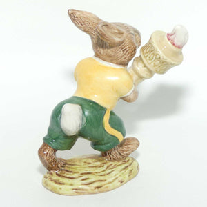 DB028B Royal Doulton Bunnykins Olympic | Green & Gold | boxed