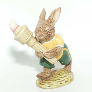 DB028B Royal Doulton Bunnykins Olympic | Green & Gold | boxed