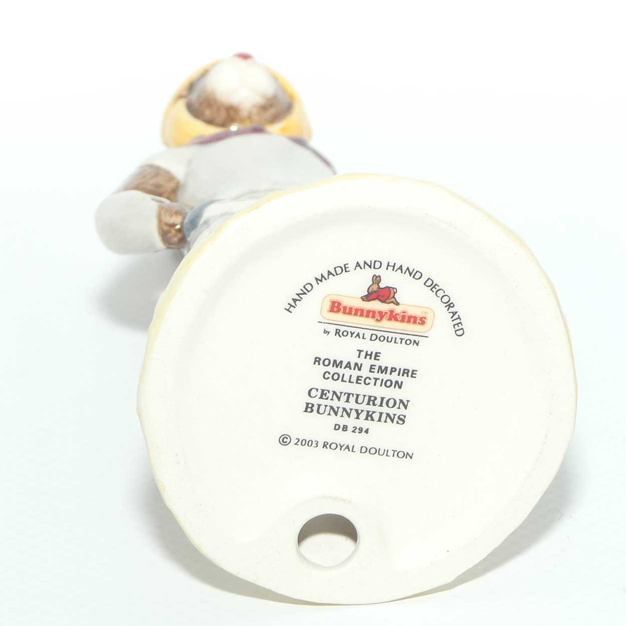DB294 Royal Doulton Bunnykins Centurion | Roman Empire