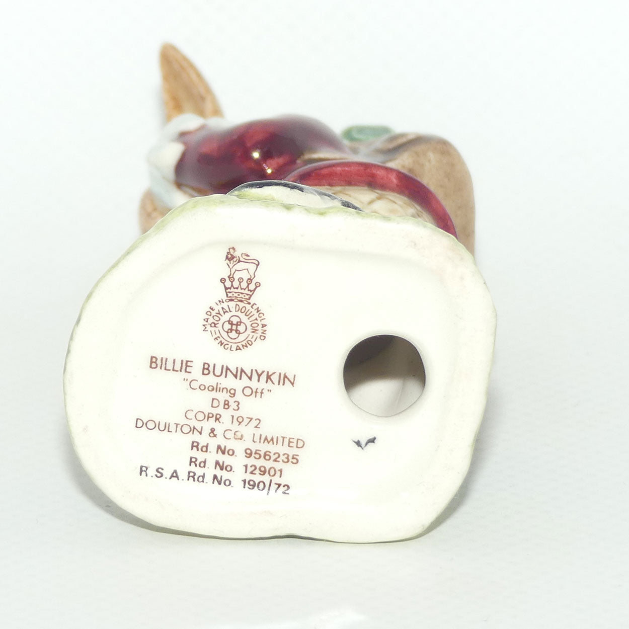DB003 Royal Doulton Bunnykins Billie Bunnykins Cooling Off |  BK1 | no box