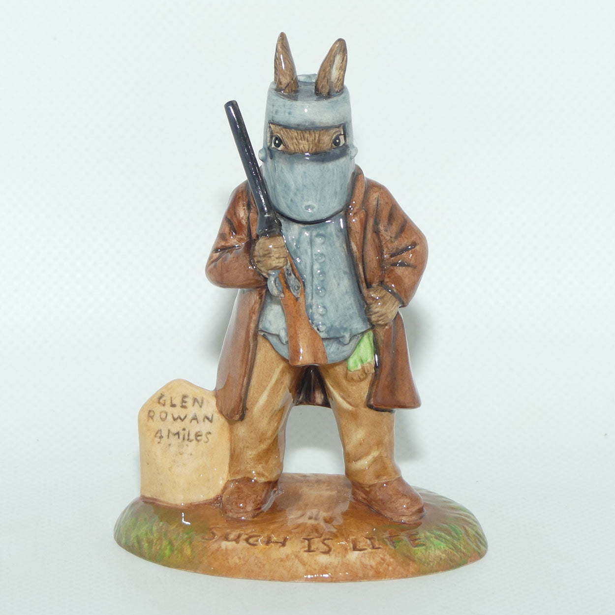 DB406 Royal Doulton Bunnykins Ned Kelly | LE544/1000 | signed, Box + Cert