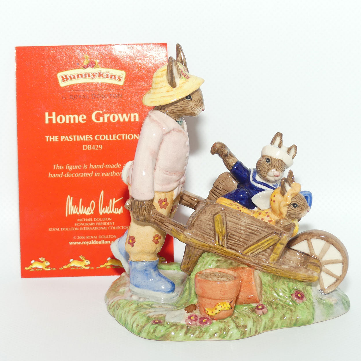 DB429 Royal Doulton Bunnykins Home Grown |  Box + Cert
