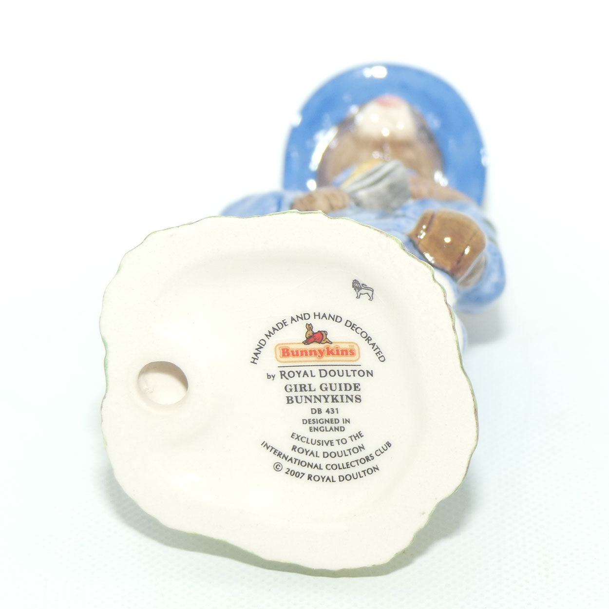 DB431 Royal Doulton Bunnykins Girl Guide | Box + Cert