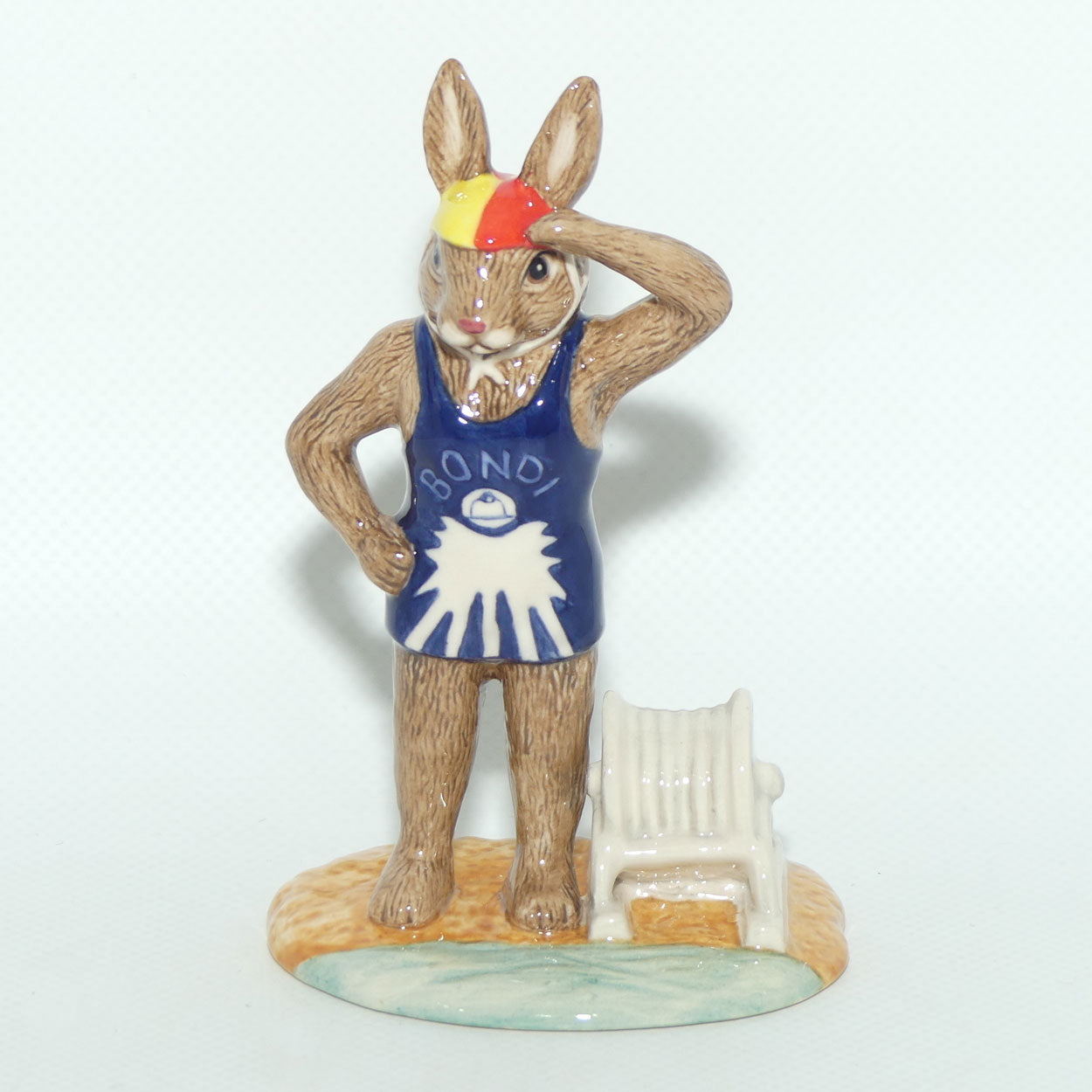 DB457 Royal Doulton Bunnykins Surf Lifesaver | Box + Cert + Signed | LE 193/1000