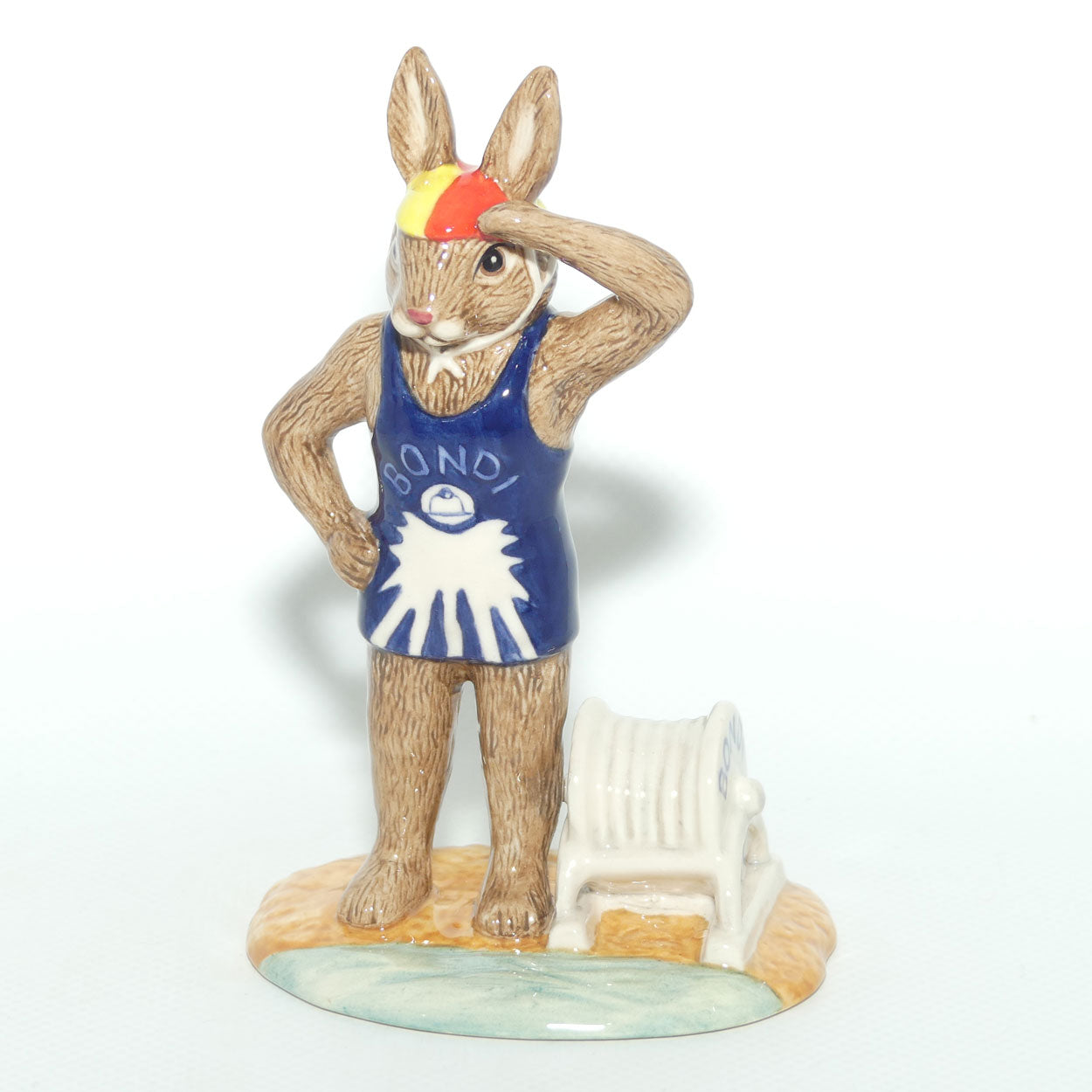 DB457 Royal Doulton Bunnykins Surf Lifesaver | Box + Cert + Signed | LE 193/1000