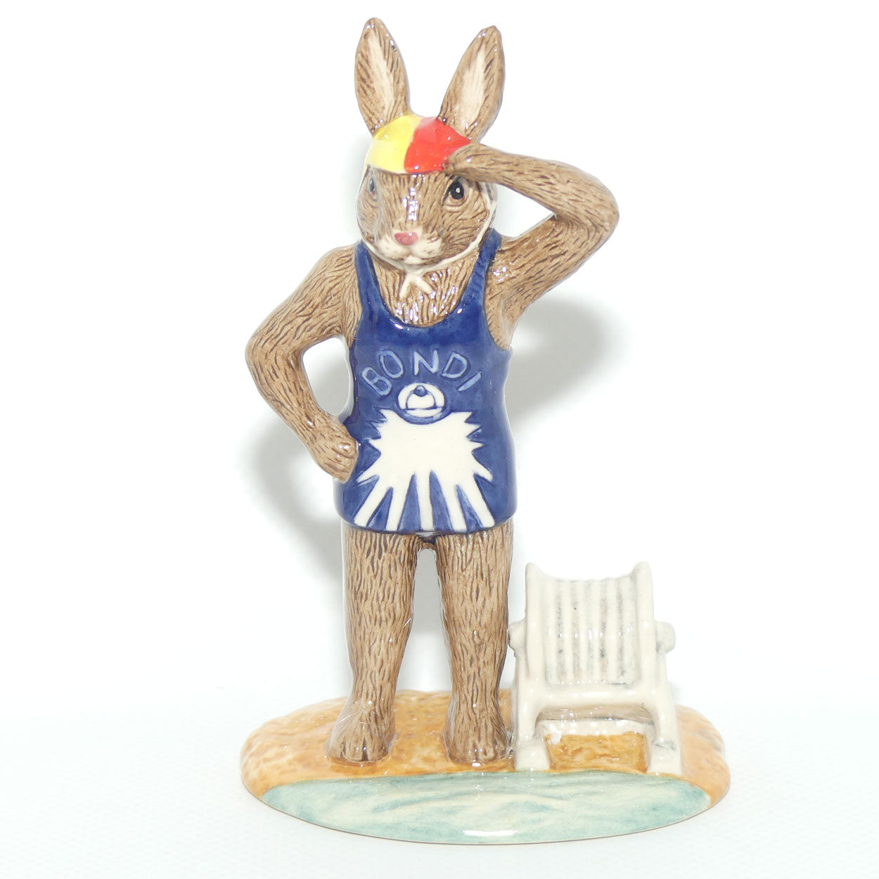 DB457 Royal Doulton Bunnykins Surf Lifesaver | Box + Cert + Signed | LE257/1000