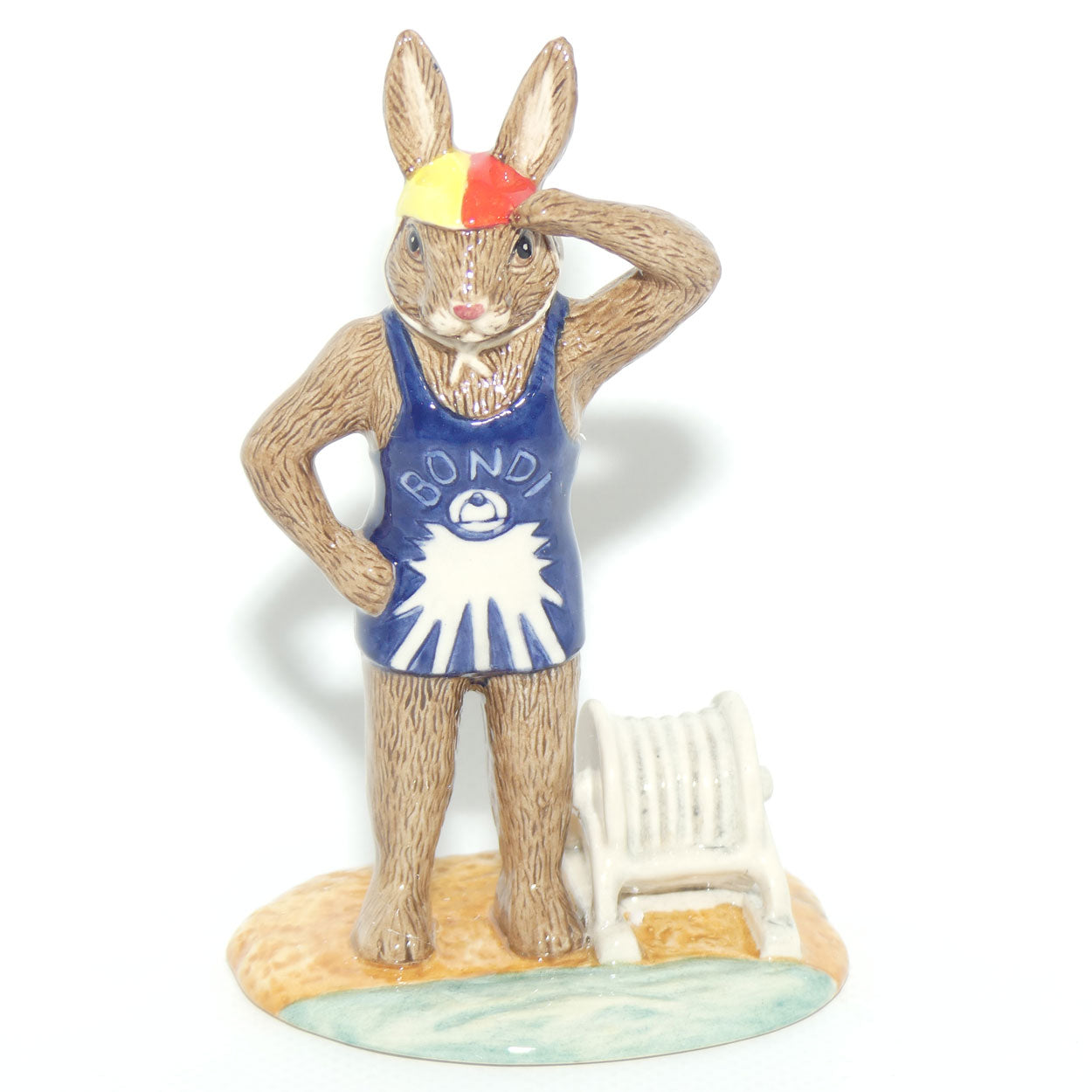 DB457 Royal Doulton Bunnykins Surf Lifesaver | Box + Cert + Signed | LE257/1000
