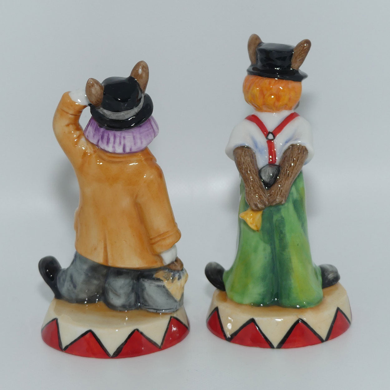 DB468 and DB 469 Royal Doulton Bunnykins Slapdash & Tiptoe set