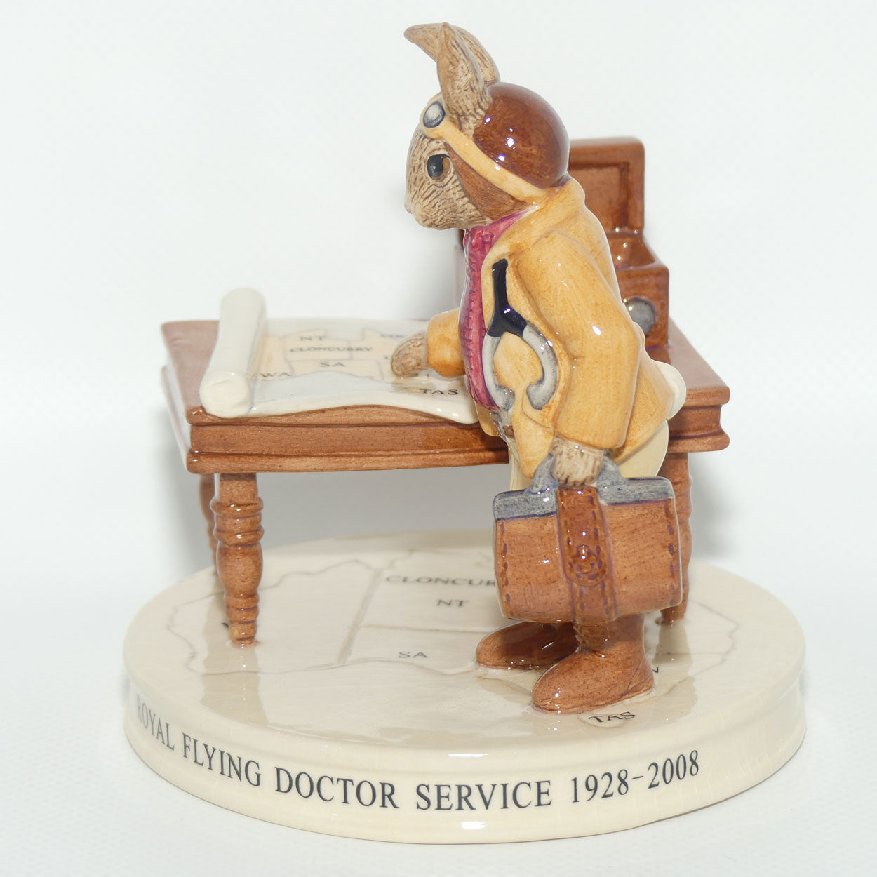 DB468 Royal Doulton Bunnykins Flying Doctor Bunnykins | LE 147/1000 + Box + Cert