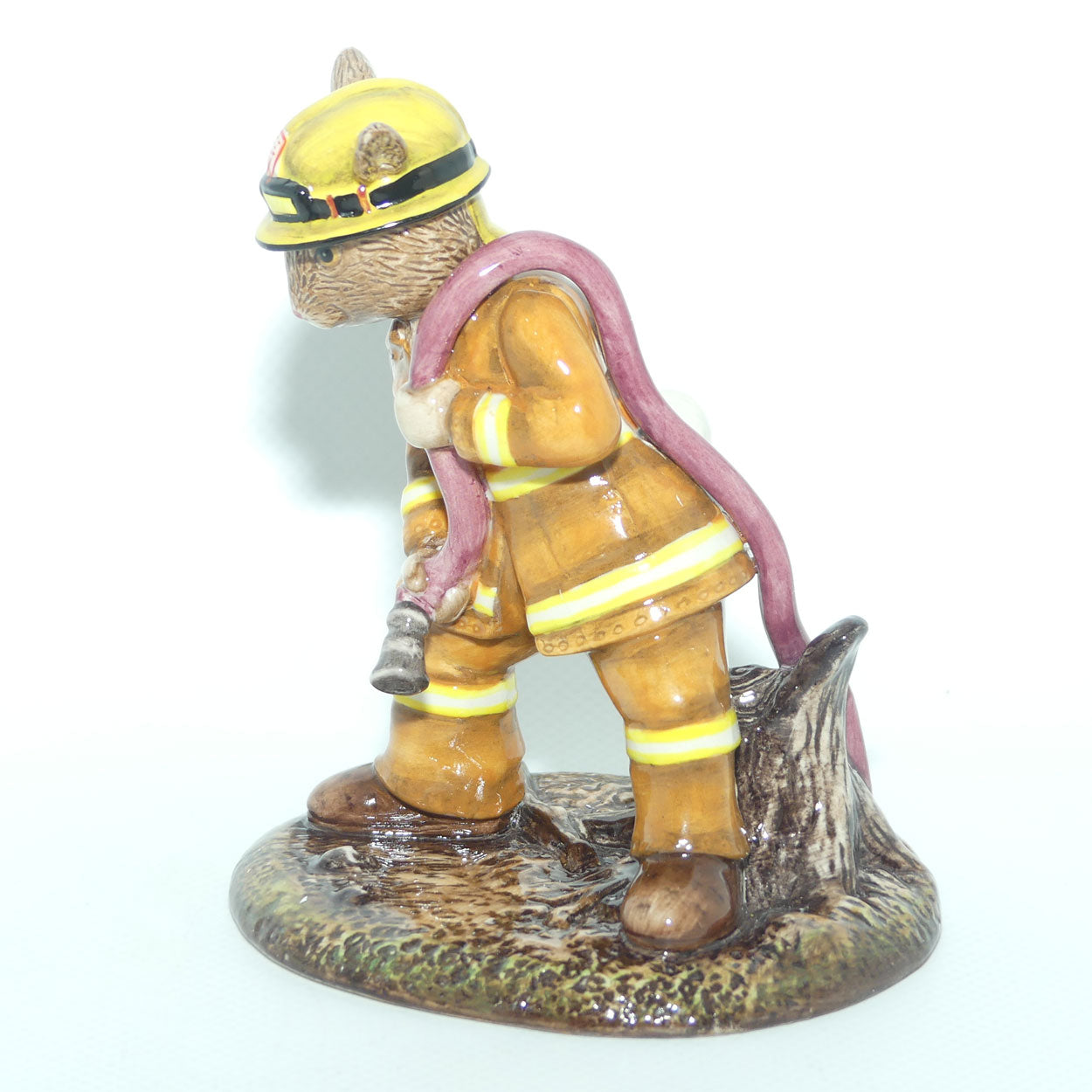 DB489 Royal Doulton Bunnykins Bush Fire Fighter Bunnykins | Box + Cert + Signed | LE 362/1000