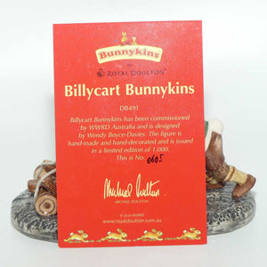 DB491 Royal Doulton Bunnykins Billycart | LE 605/1000