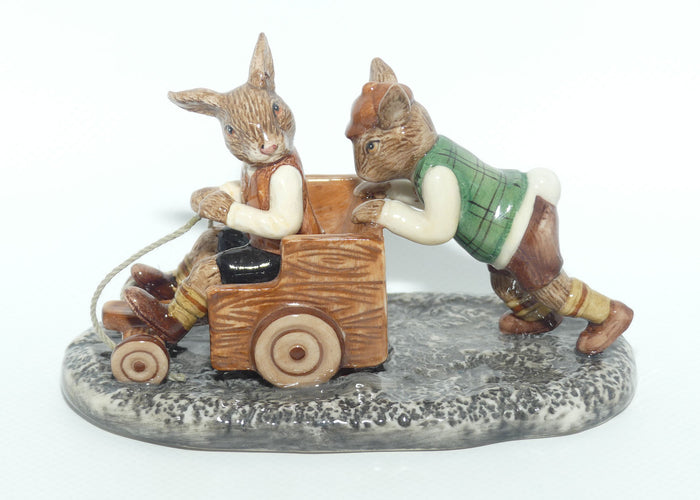 DB491 Royal Doulton Bunnykins Billycart | signed | LE624/1000