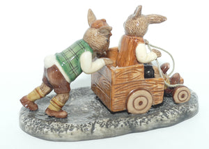 DB491 Royal Doulton Bunnykins Billycart | signed | LE624/1000