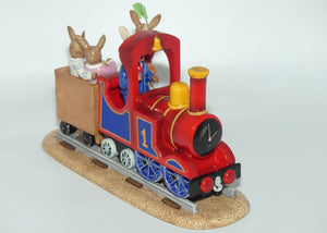 DB495 Royal Doulton Bunnykins All Aboard tableau | LE 309/500 | box + Cert