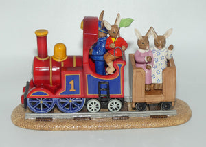 DB495 Royal Doulton Bunnykins All Aboard tableau | LE 309/500 | box + Cert