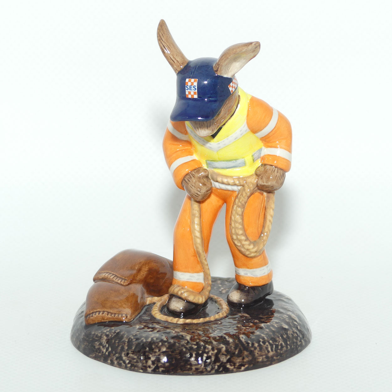 DB504 Royal Doulton Bunnykins Queensland SES | LE 338/1000 | Box + Cert