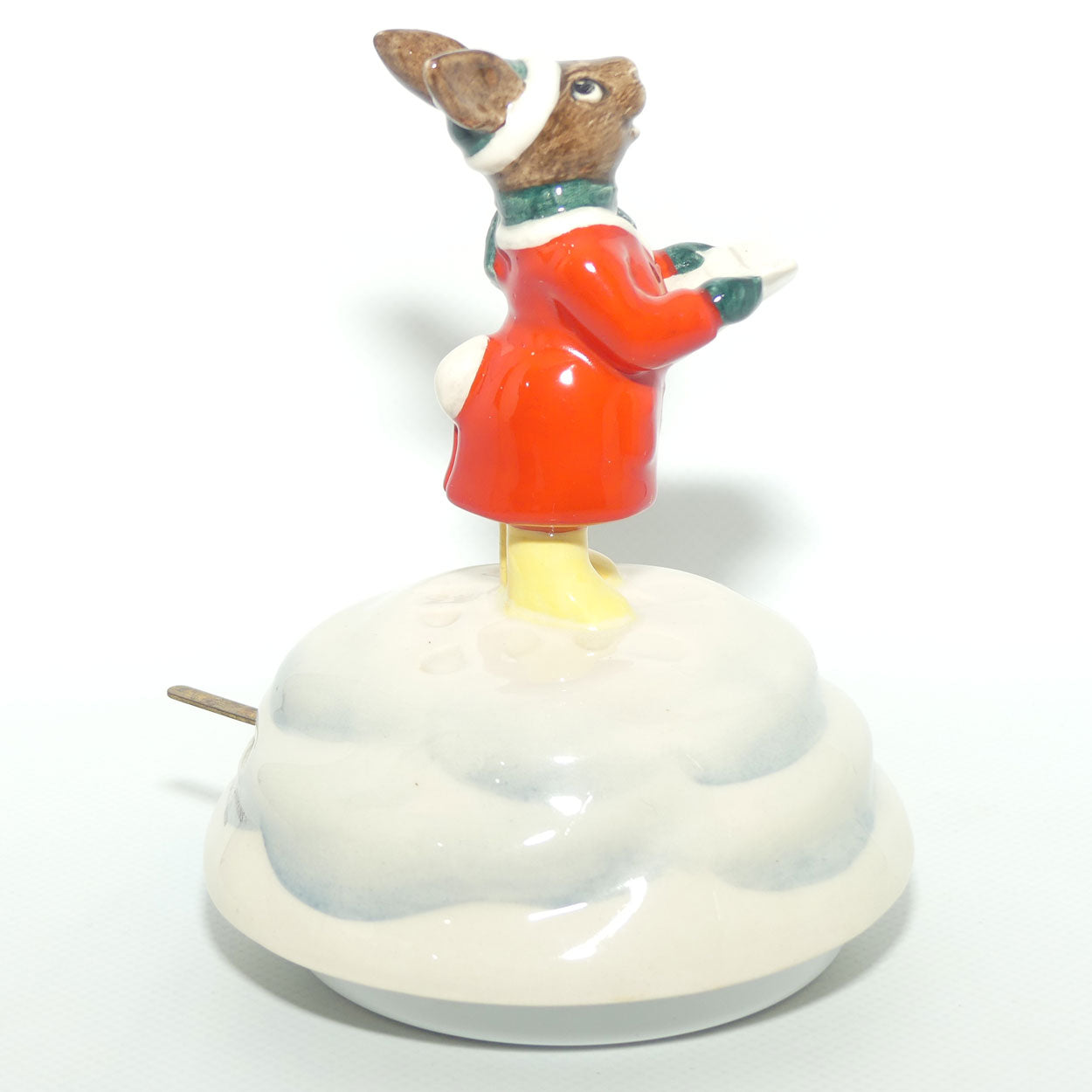 DB053 Royal Doulton Bunnykins Carol Singer Music Box | boxed