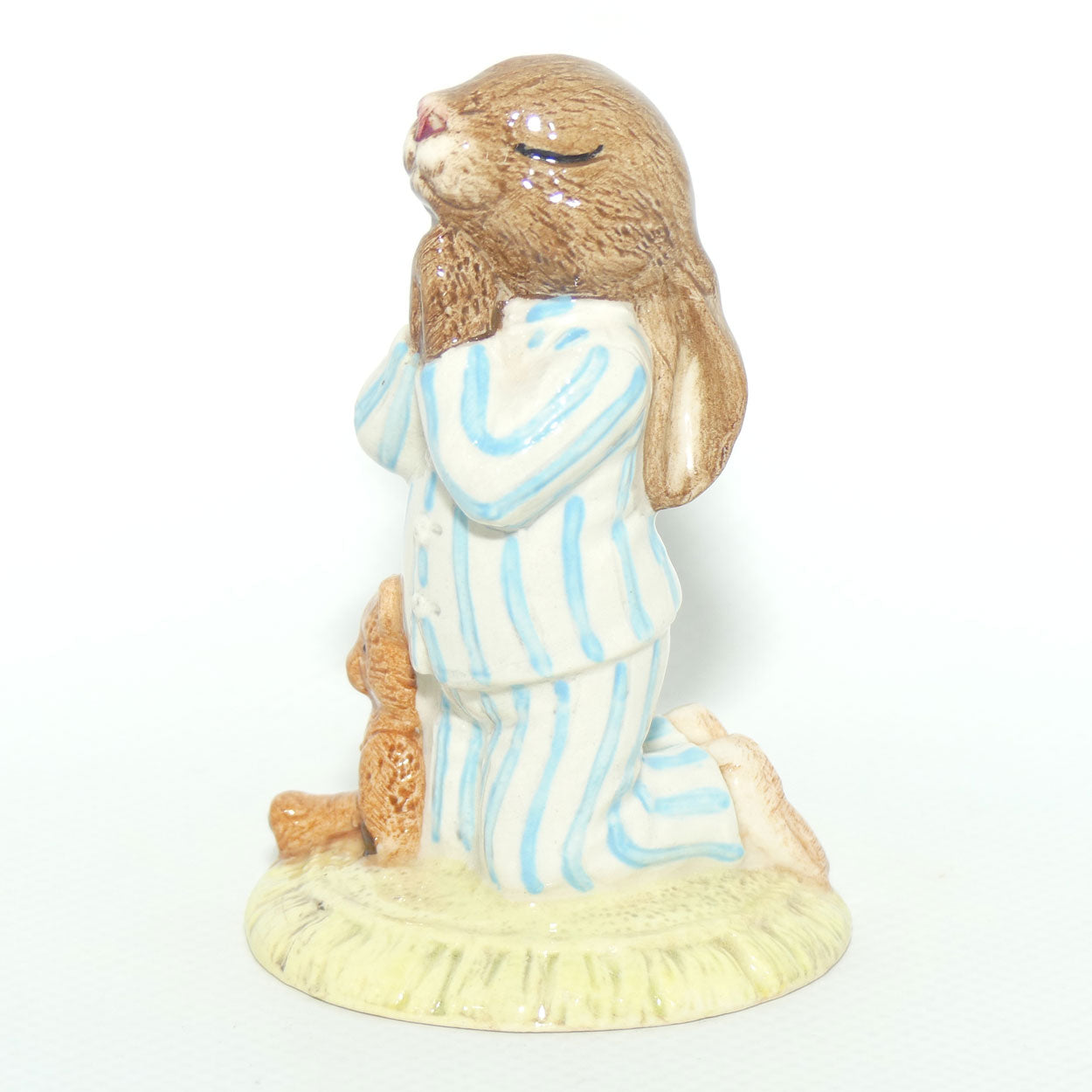 DB055 Royal Doulton Bunnykins Bedtime | White & Blue | Boxed