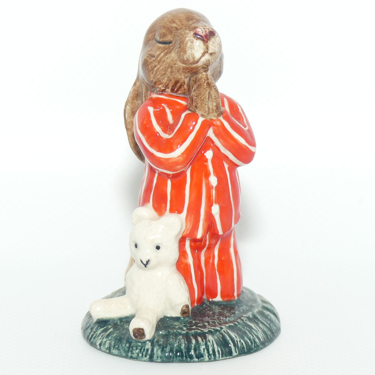 DB063 Royal Doulton Bunnykins Bedtime | Red & White | No box
