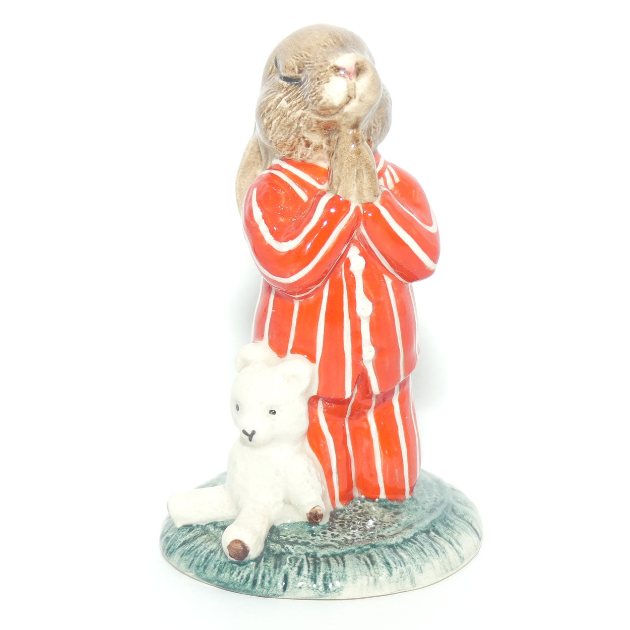 DB063 Royal Doulton Bunnykins Bedtime | Red & White | boxed