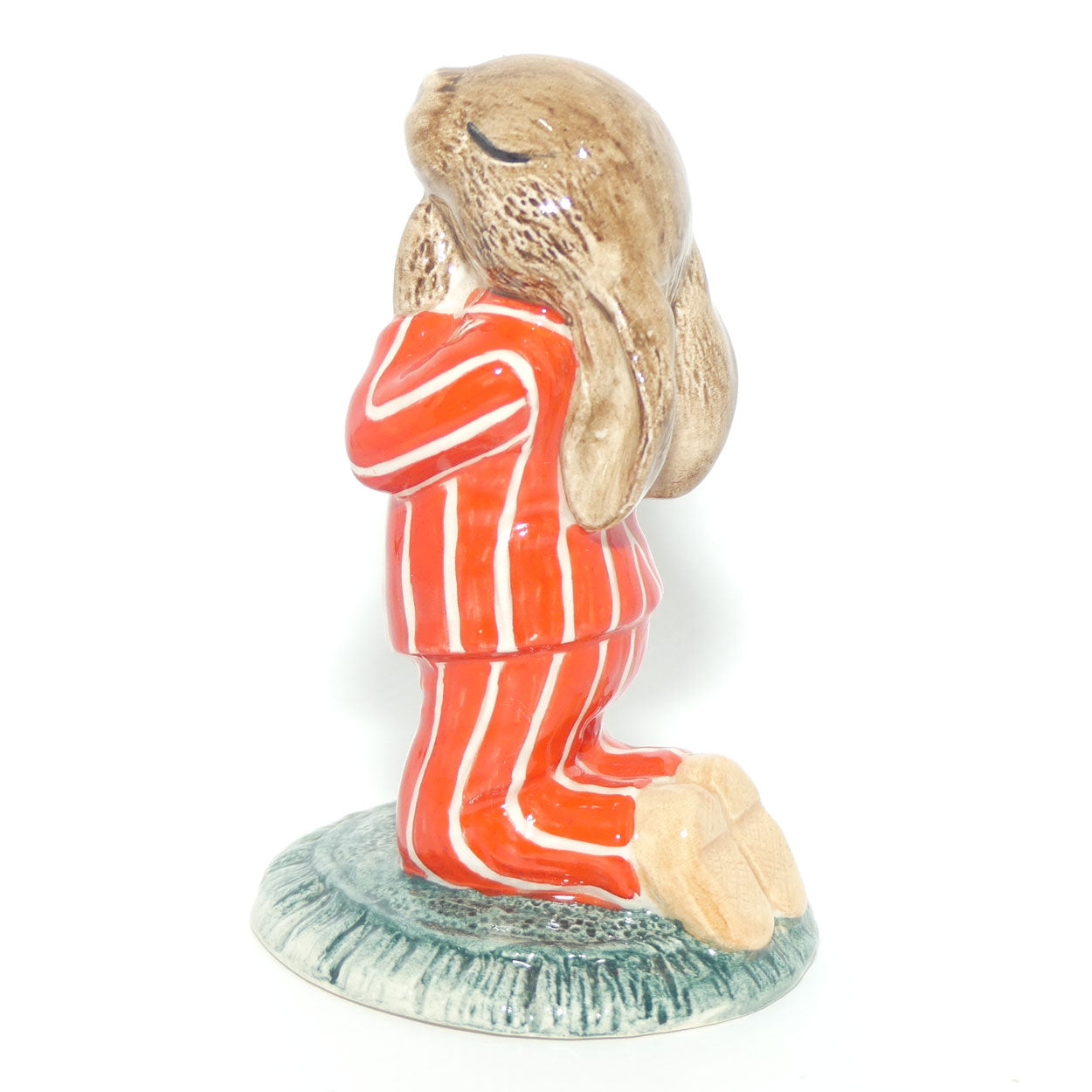 DB063 Royal Doulton Bunnykins Bedtime | Red & White | boxed