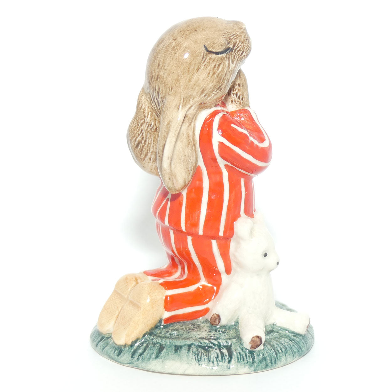 DB063 Royal Doulton Bunnykins Bedtime | Red & White | boxed