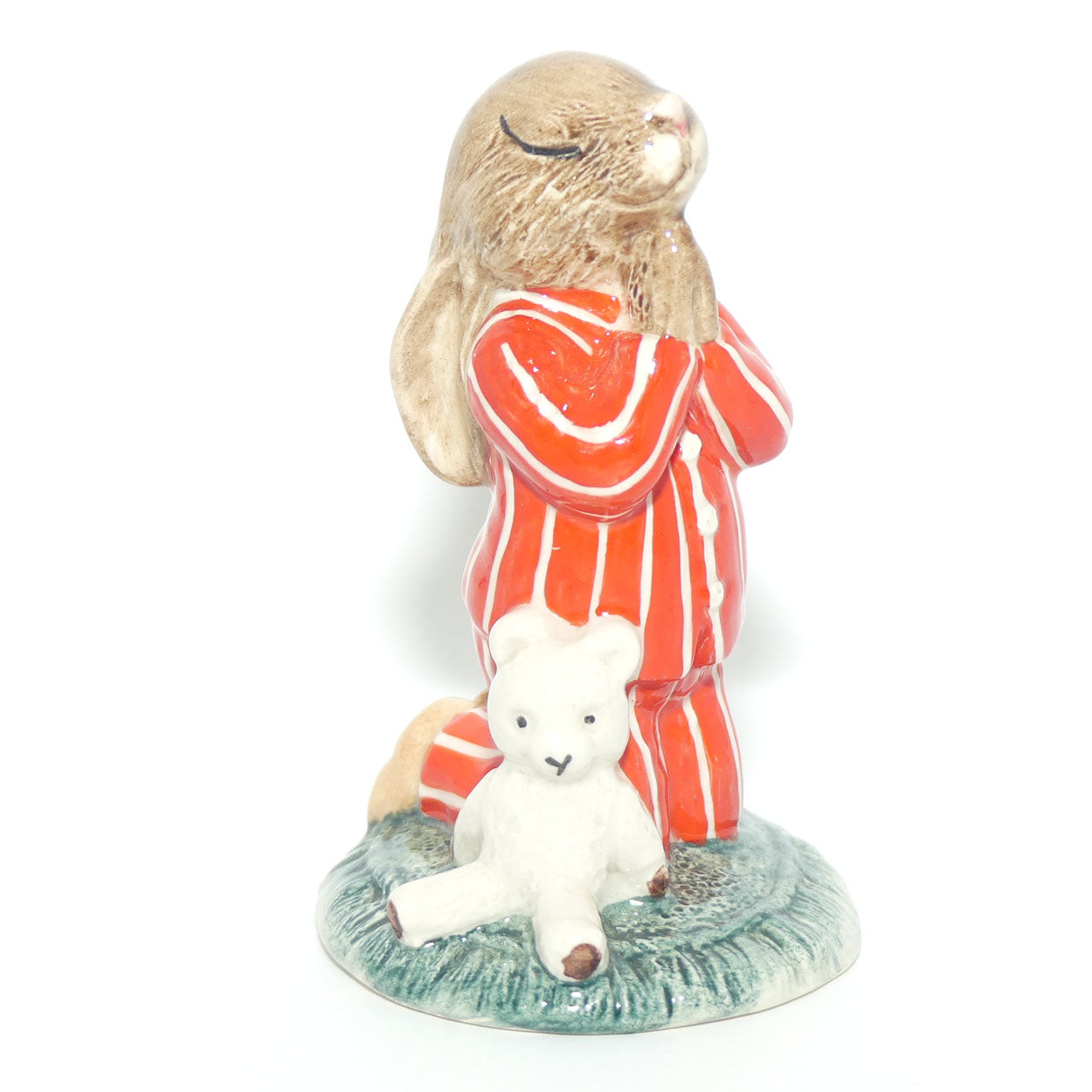 DB063 Royal Doulton Bunnykins Bedtime | Red & White | boxed
