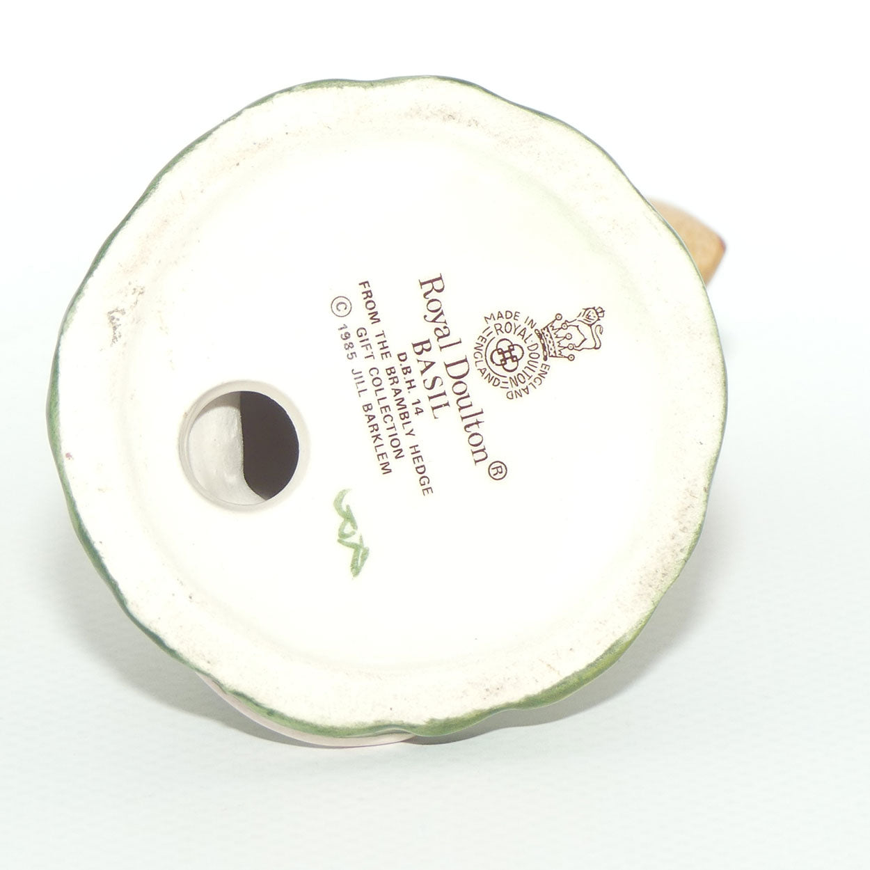 DBH14 Royal Doulton Brambly Hedge figure | Basil | #2