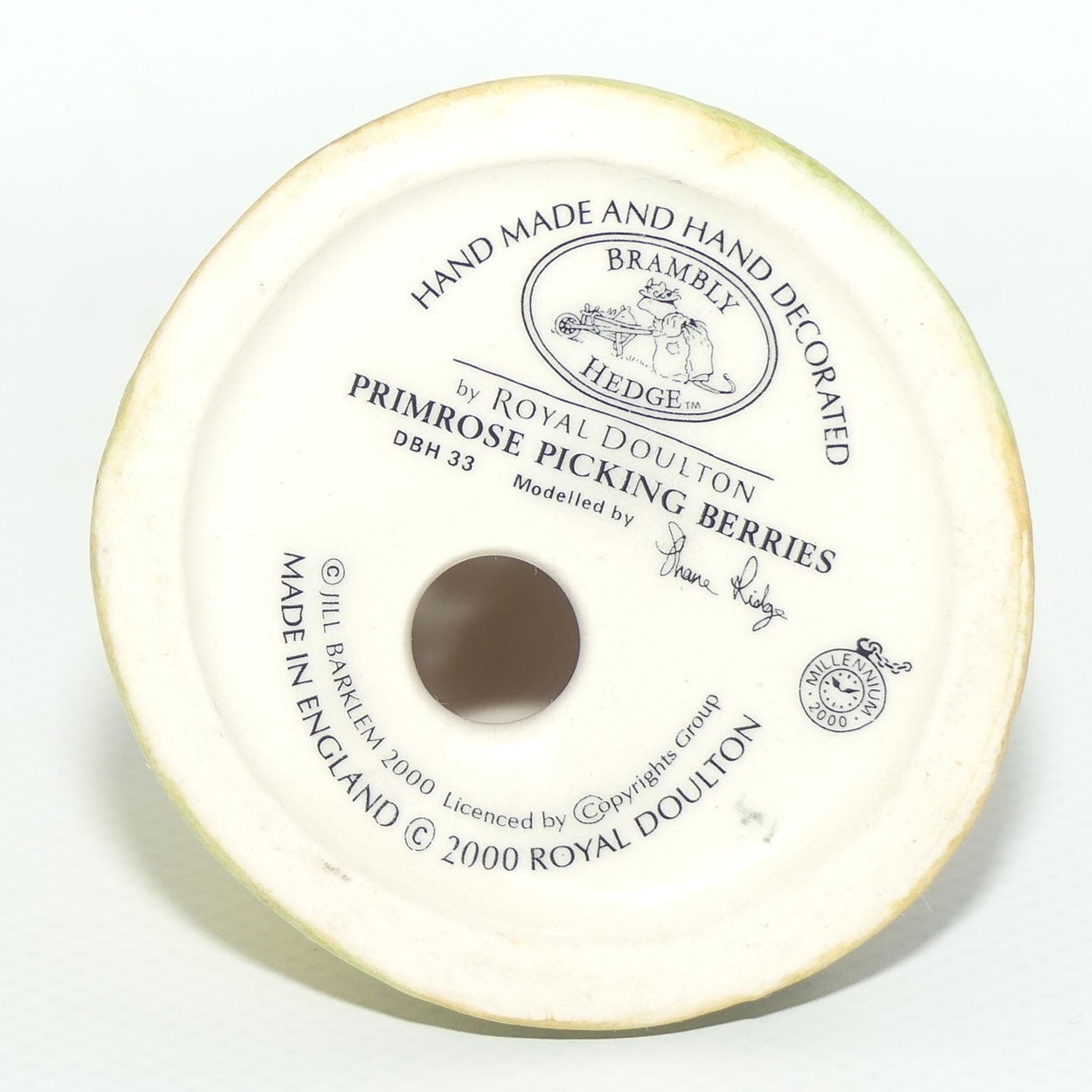 DBH33 Royal Doulton Brambly Hedge figure | Primrose Picking Berries | #2 | no box