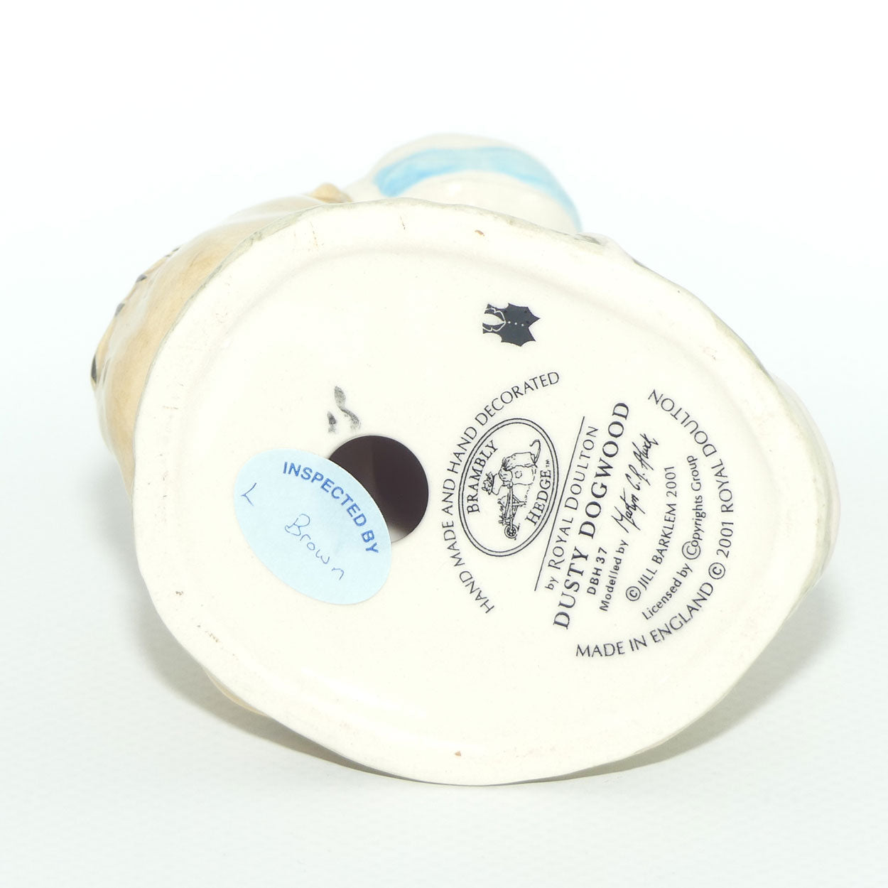 DBH37 Royal Doulton Brambly Hedge figure | Dusty Dogwood | signed | boxed #2