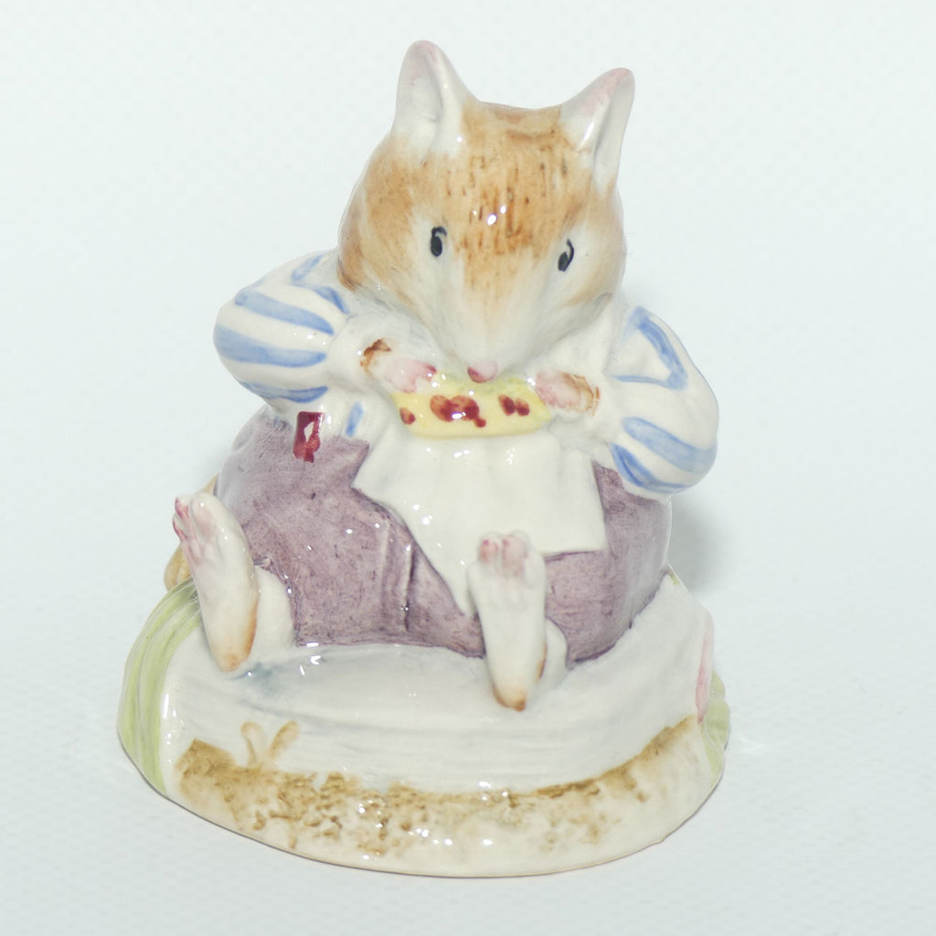 DBH10C Royal Doulton Brambly Hedge figure | Mr Toadflax | Cushion