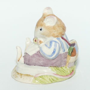 DBH10C Royal Doulton Brambly Hedge figure | Mr Toadflax | Cushion