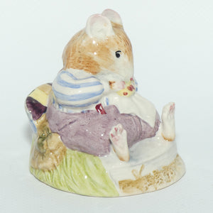 DBH10C Royal Doulton Brambly Hedge figure | Mr Toadflax | Cushion