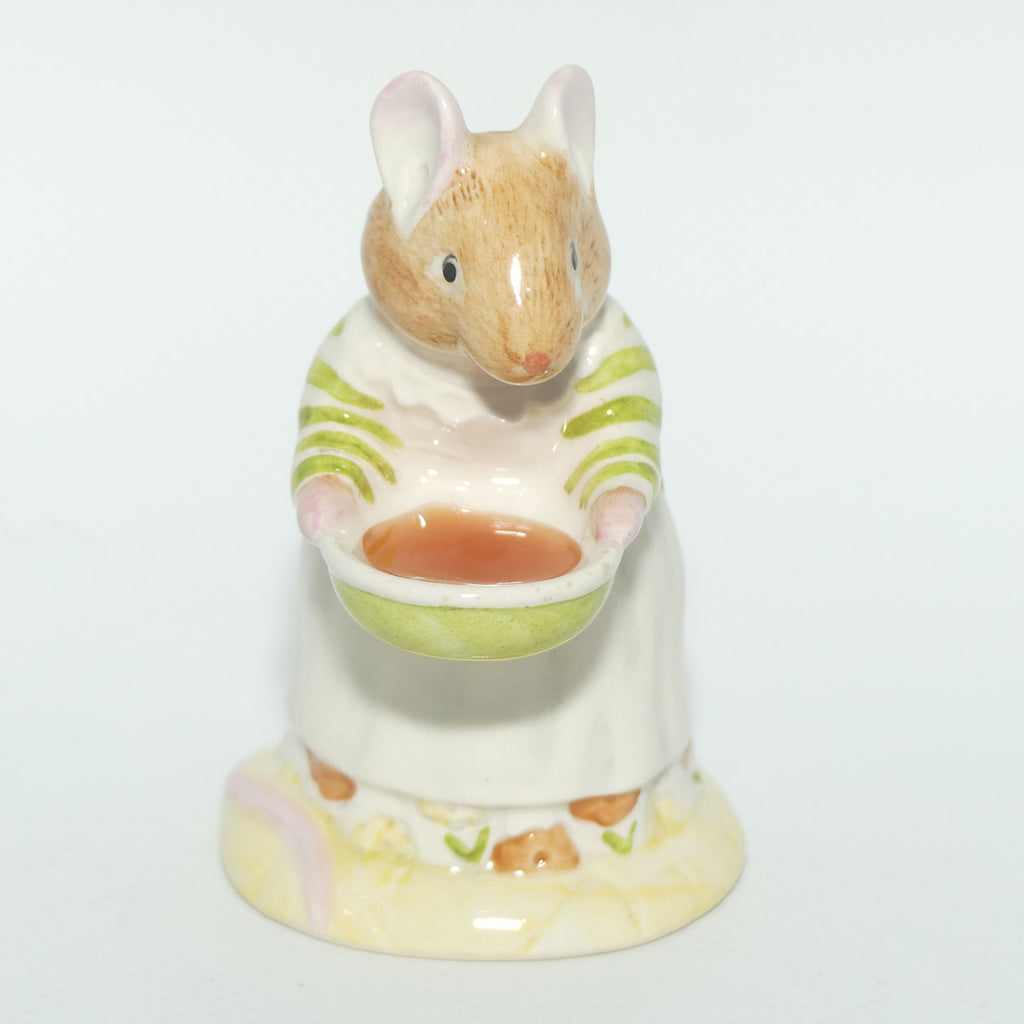 DBH11 Royal Doulton Brambly Hedge figure | Mrs Toadflax | Orange Bowl