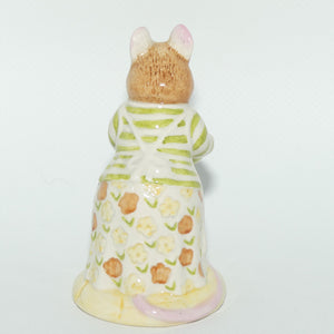 DBH11 Royal Doulton Brambly Hedge figure | Mrs Toadflax | Orange Bowl