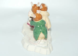 DBH30 Royal Doulton Brambly Hedge tableau figure | The Ice Ball | LE 1862/3000 | box + Cert