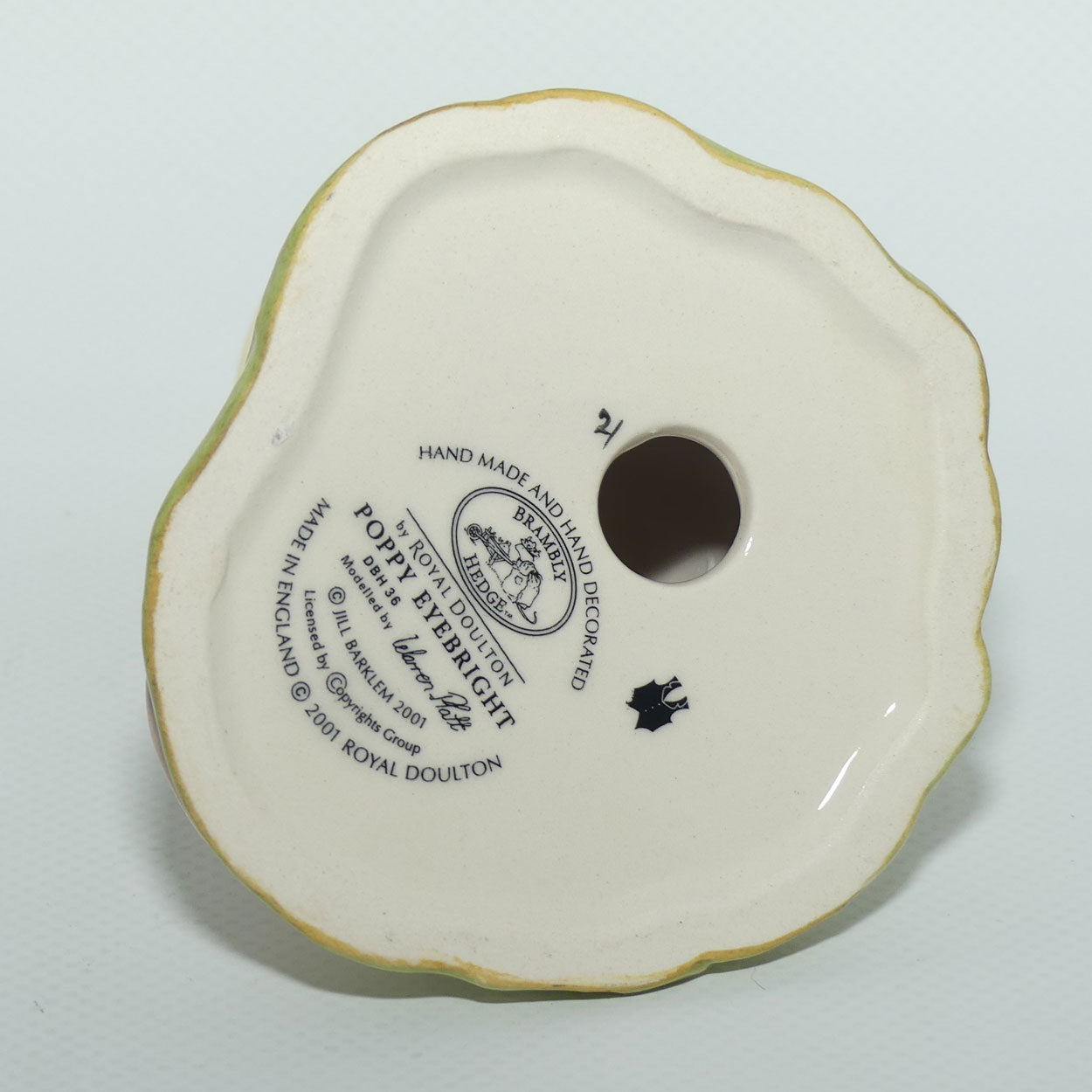 DBH36 Royal Doulton Brambly Hedge figure | Poppy Eyebright | boxed | #1