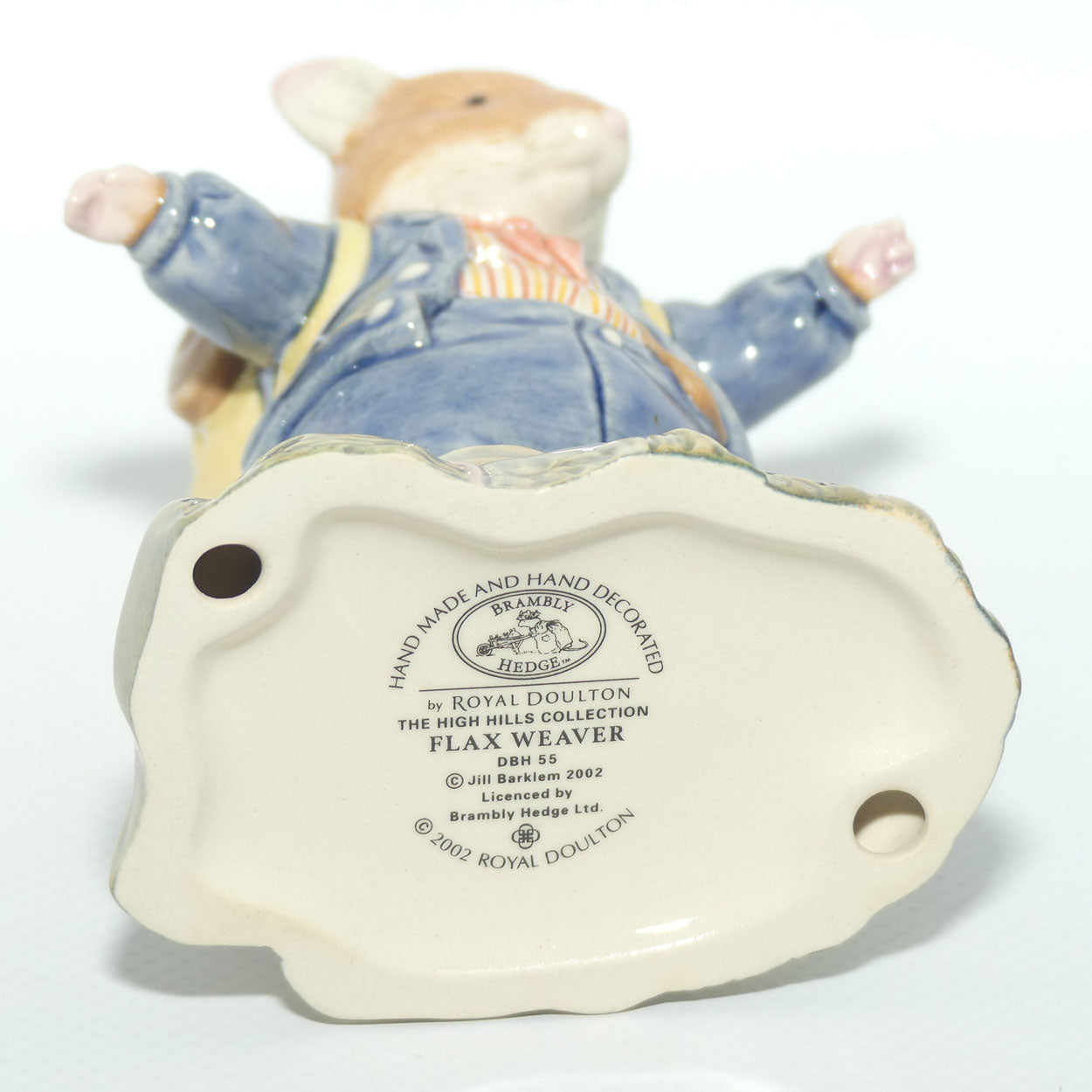 DBH55 Royal Doulton Brambly Hedge figure | Flax Weaver | boxed